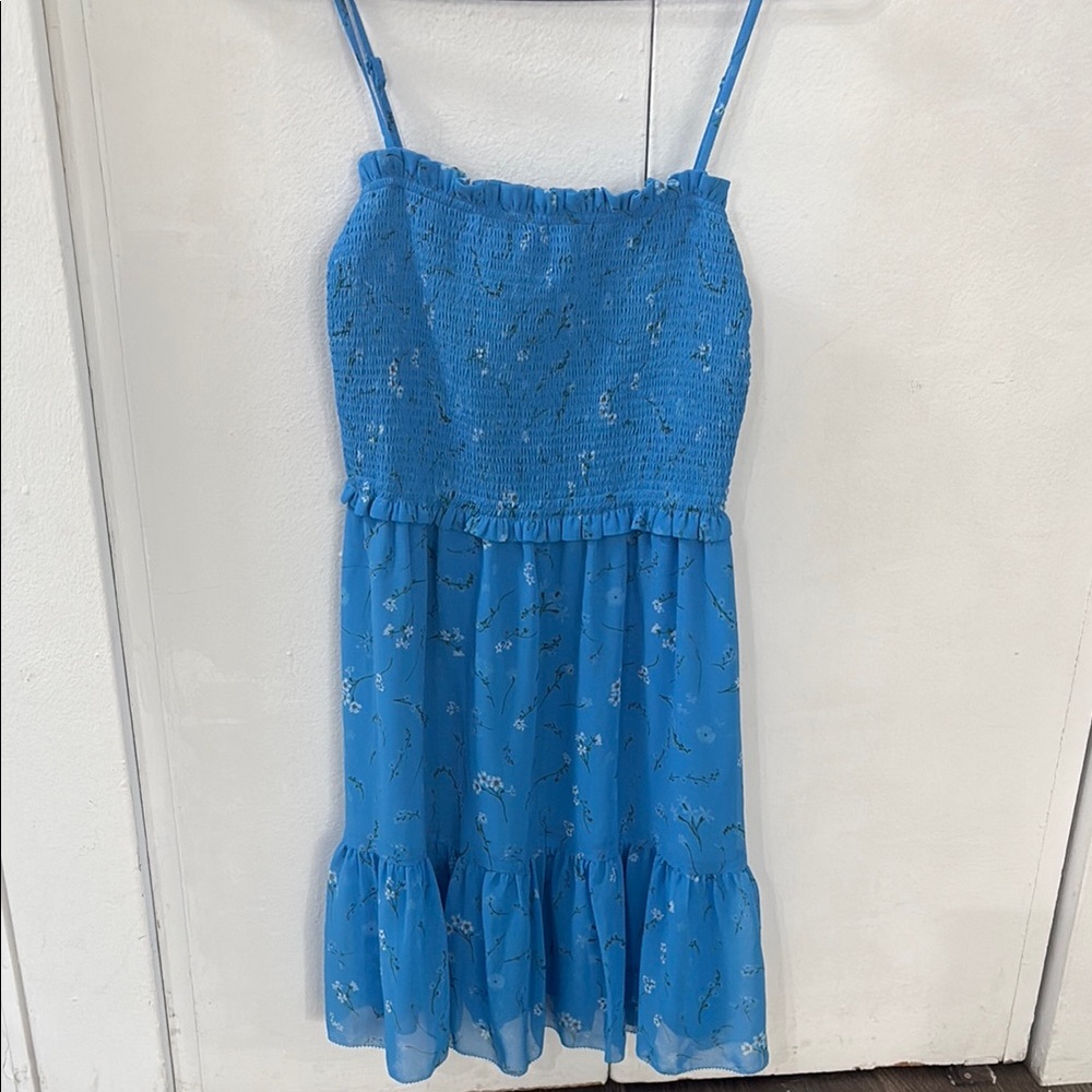 *New* Blue Floral Dress